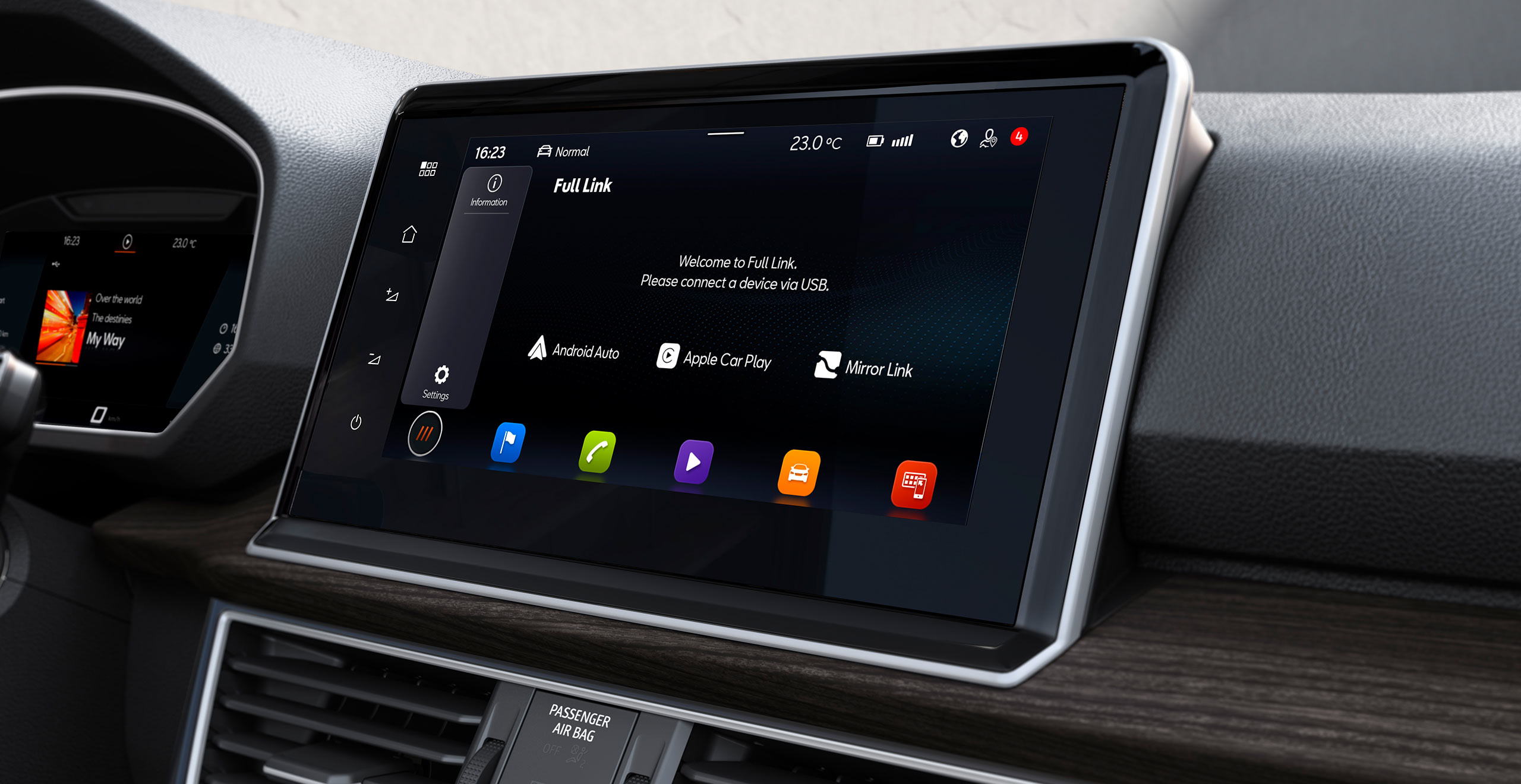 Tecnología MirrorLink en la pantalla de tu SEAT