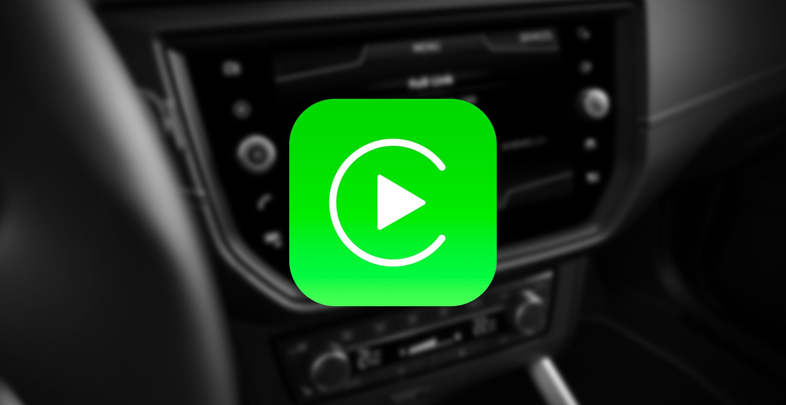 Logo de Apple CarPlay compatible con tu SEAT